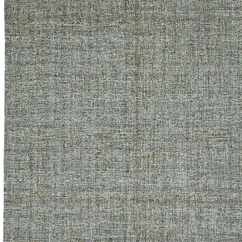 9' X 12' Light Blue And Gray Wool Abstract Hand Tufted Area Rug