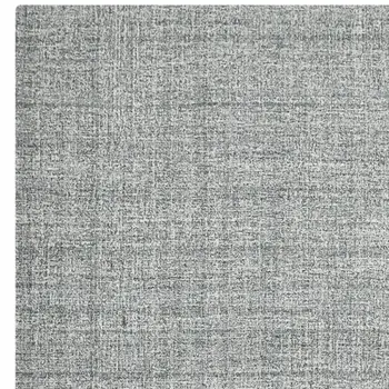 2' X 3' Gray And Ivory Wool Abstract Hand Tufted Area Rug