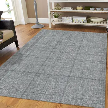 9' X 12' Gray And Ivory Wool Abstract Hand Tufted Area Rug