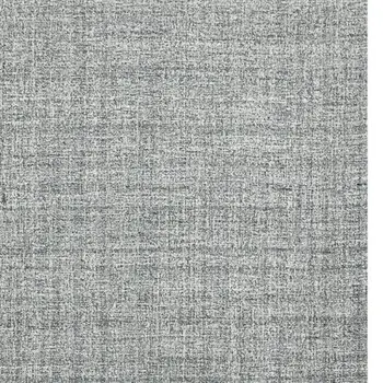 9' X 12' Gray And Ivory Wool Abstract Hand Tufted Area Rug