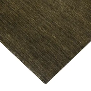 4' X 6' Brown Wool Hand Woven Area Rug
