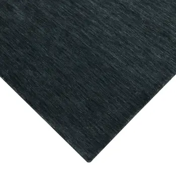 9' X 12' Dark Gray Wool Hand Woven Area Rug