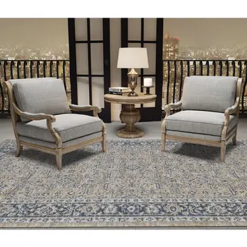 10' X 14' Gold Charcoal And Ivory Wool Medallion Hand Woven Area Rug
