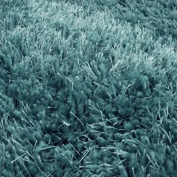 2' X 3' Blue Shag Area Rug