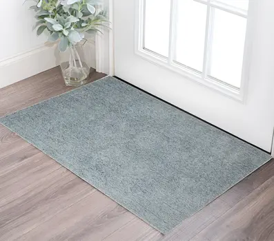 2' X 3' Sky Blue Shag Area Rug