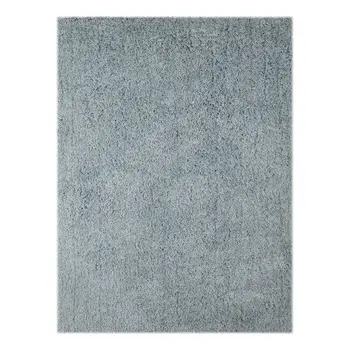 8' X 11' Sky Blue Shag Area Rug