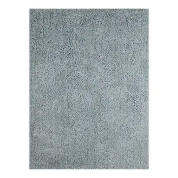 8' X 11' Sky Blue Shag Area Rug