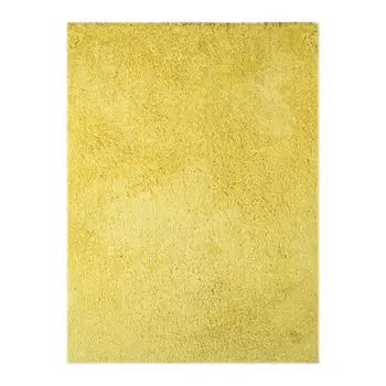 8' X 11' Yellow Shag Area Rug
