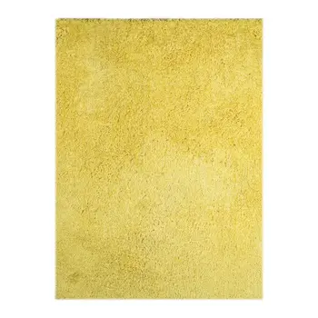 8' X 11' Yellow Shag Area Rug