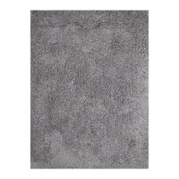 2' X 3' Gray Shag Area Rug