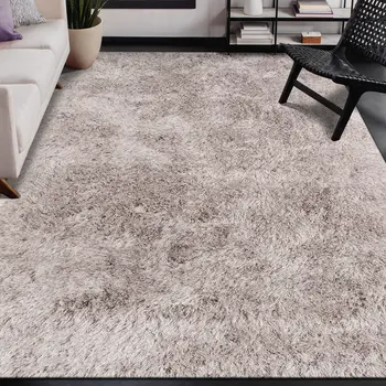 9' X 14' Light Gray Area Rug
