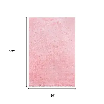 8' X 11' Pink Area Rug