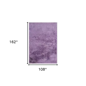 9' X 14' Purple Area Rug