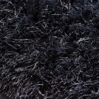 2' X 3' Black Area Rug