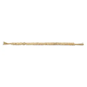 40" Brown Wood Rods And Rope Decorative Tassel