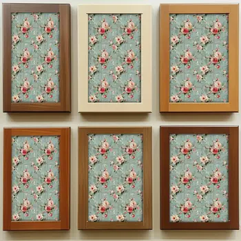 5" x 5" Red And Green Vinyl Arabesque Peel And Stick Removable Tiles