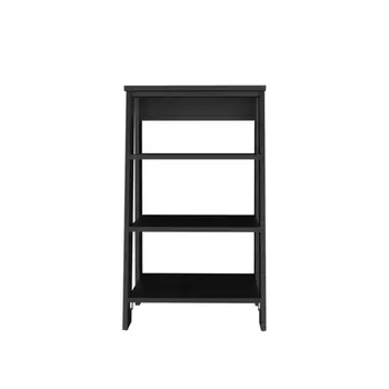 17" Black Wood Freestanding Bathroom Vanity
