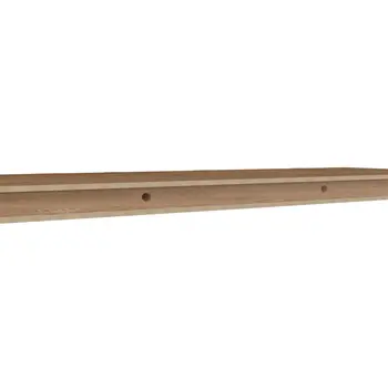 Set Of Two Wood Wall Mounted Floating Shelf