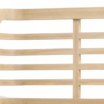 Brown Carved Geometric Solid Wood Queen Bed Frame