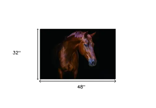 Pensive Mare Unframed Acrylic Wall Art