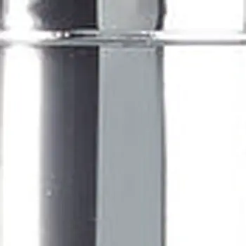 Silver Heavy Duty Plastic Three Chamber Wall Mount Soap Dispenser