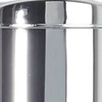 Silver Heavy Duty Plastic Three Chamber Wall Mount Soap Dispenser