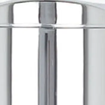 Silver Heavy Duty Plastic Wall Mount Soap Dispenser