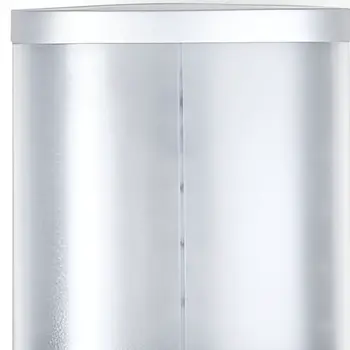 Gray Heavy Duty Plastic Two Chamber Wall Mount Soap Dispenser