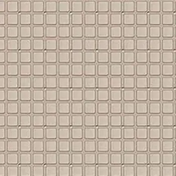 40" Beige Geometric Tiles Non Slip Bathtub Mat
