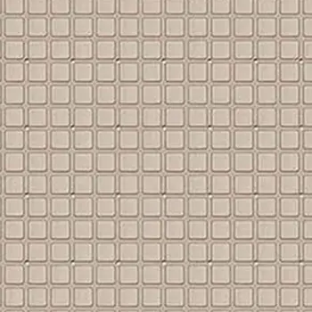 40" Beige Geometric Tiles Non Slip Bathtub Mat