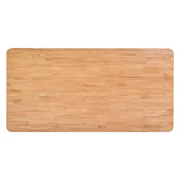 79" Natural Solid Wood Dining Table