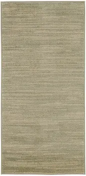2' X 4' Green And Gold Abstract Indoor Outdoor Area Rug