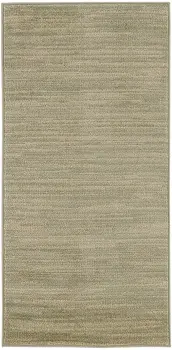 2' X 4' Green And Gold Abstract Indoor Outdoor Area Rug