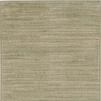 2' X 4' Green And Gold Abstract Indoor Outdoor Area Rug