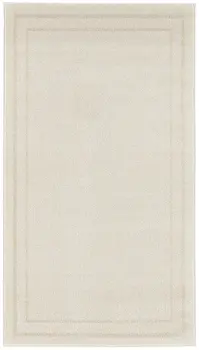 3' X 5' Ivory And Gold Indoor Outdoor Area Rug