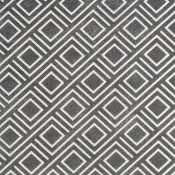 4' X 6' Gray Geometric Area Rug