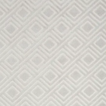 4' X 6' Gray Geometric Area Rug