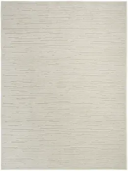 4' X 6' Beige Geometric Area Rug