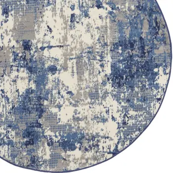4' X 6' Beige Geometric Area Rug