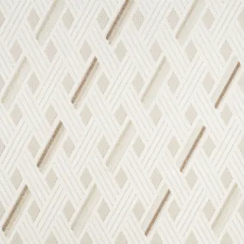 4' X 6' Ivory Geometric Area Rug