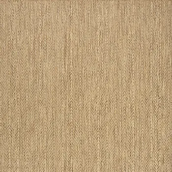 4' X 6' Natural Geometric Indoor Outdoor Area Rug