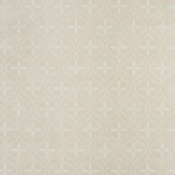 5' X 7' Ivory And Beige Geometric Indoor Outdoor Area Rug