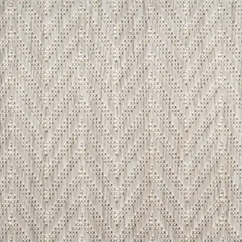 5' X 7' Gray Geometric Indoor Outdoor Area Rug