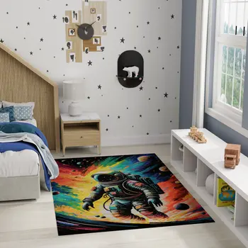 6' X 9' Gray Geometric Indoor Outdoor Area Rug