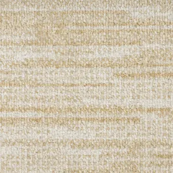8' X 10' Ivory And Gold Abstract Indoor Outdoor Area Rug