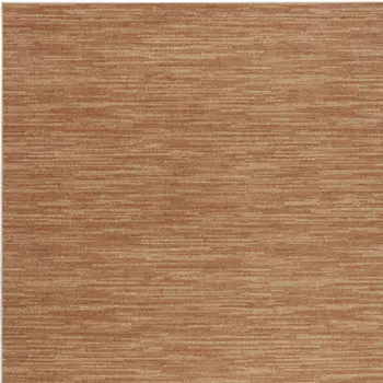 8' X 10' Rust Abstract Indoor Outdoor Area Rug