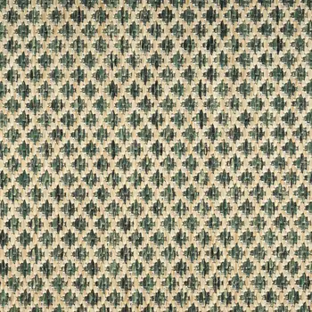 10' X 14' Green Geometric Indoor Outdoor Area Rug