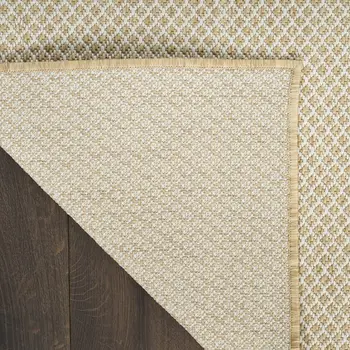 10' X 14' Natural Geometric Indoor Outdoor Area Rug