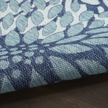 10' X 14' Green Geometric Indoor Outdoor Area Rug