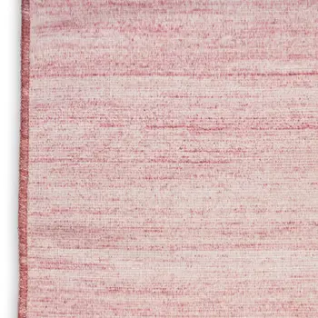 6' Pink Abstract Washable Runner Rug